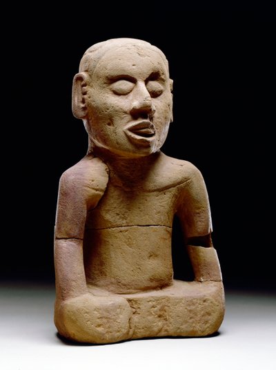 Sitzende männliche Figur, 1200-1450 von Mississippian culture